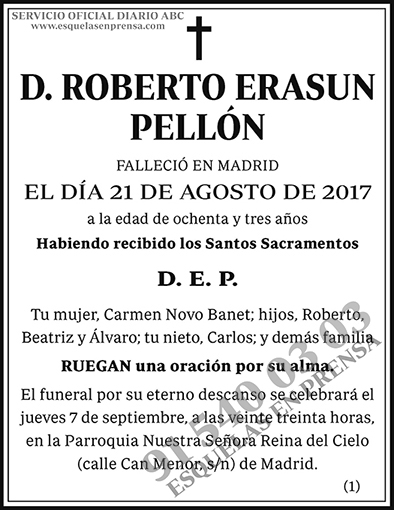 Roberto Erasun Pellón